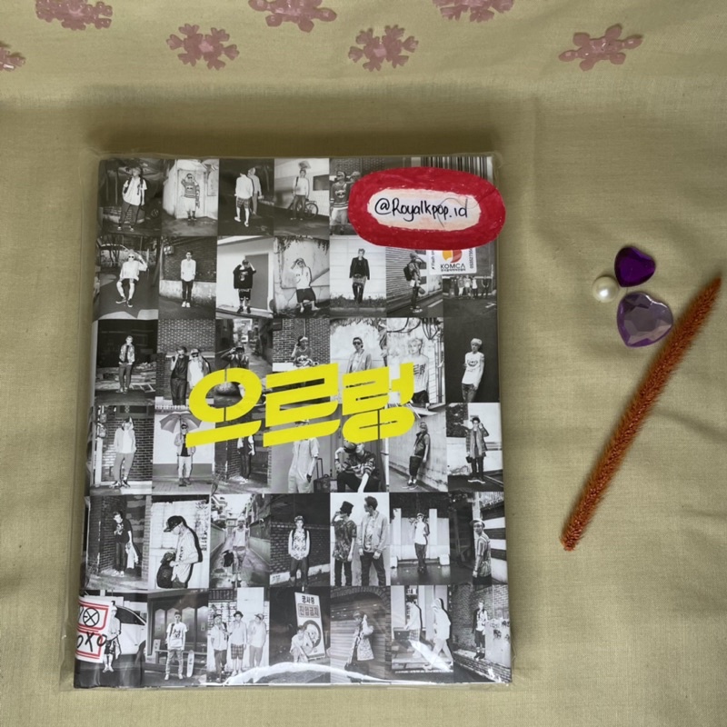 [ SEALED - READY STOCK ] Old Album EXO XOXO Kiss Ver Repackage Mama Growl