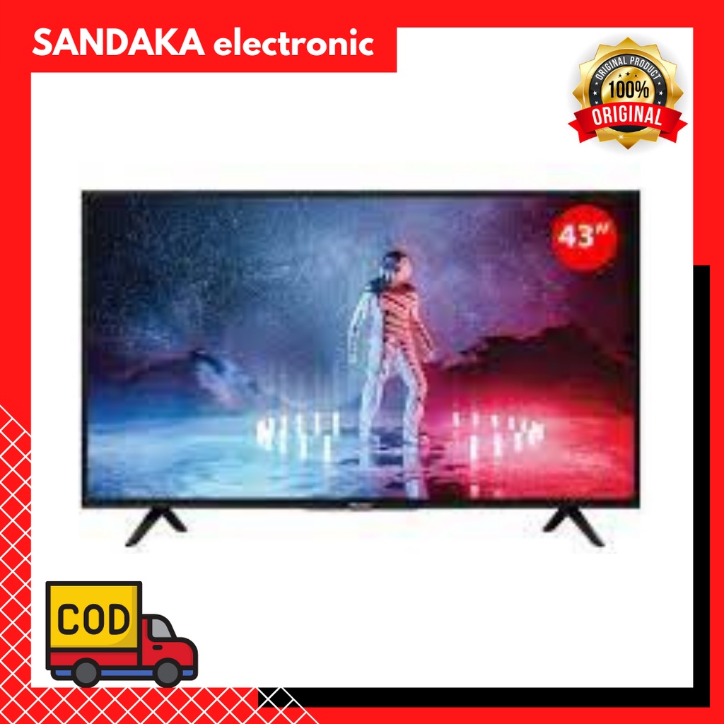 HISENSE 43 inch FHD Android Smart TV Dolby Audio Bluetooth USB 43E4F