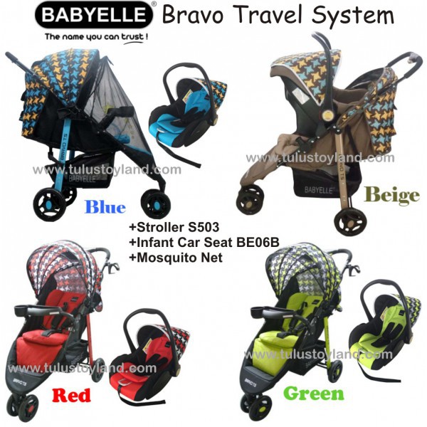 Jual Stroller Babyelle Bravo Travel 