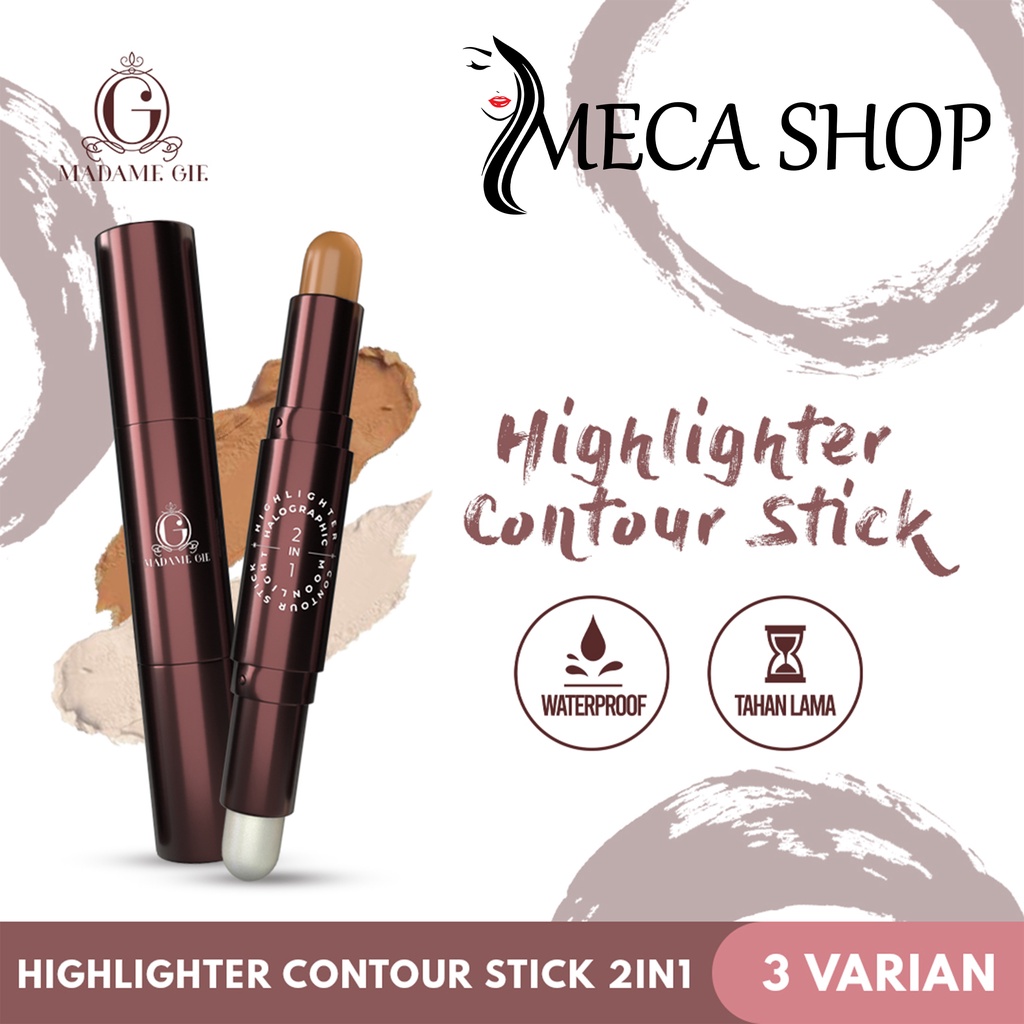 Madame Gie Halographic 2-in-1 Highlighter &amp; Contour Stick