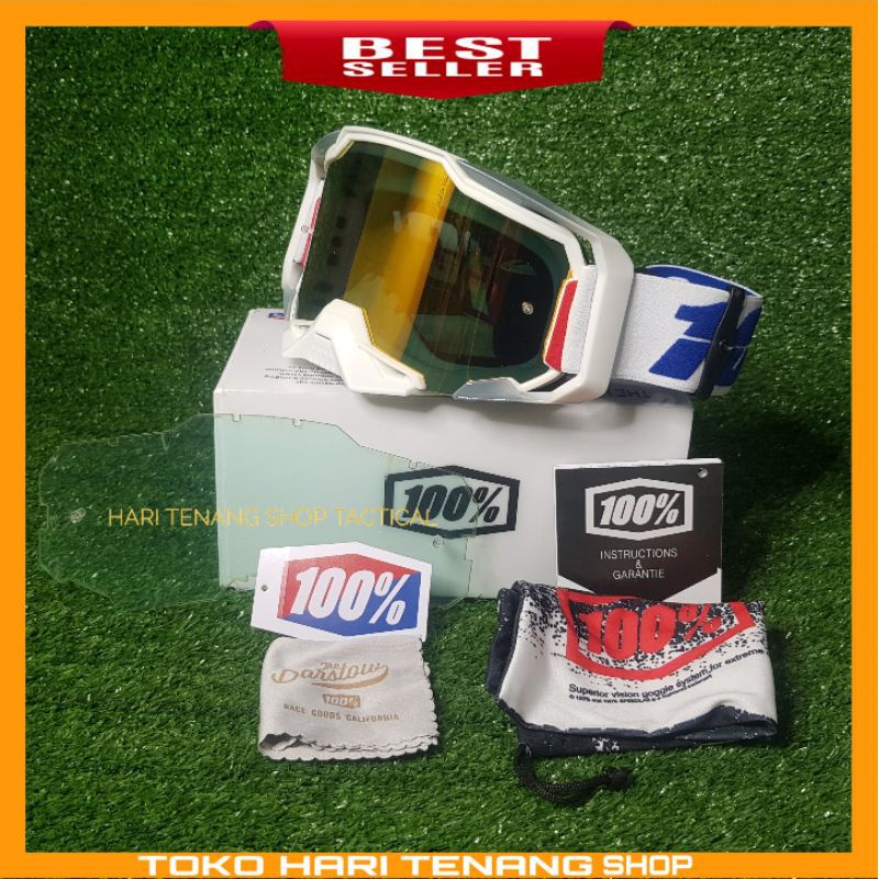 KACAMATA GOGLE MOTORCROSS ARMEGA PUTIH