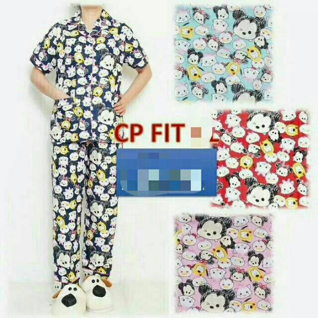 PAJAMAS CP TSUM TSUM / 4 WARNA