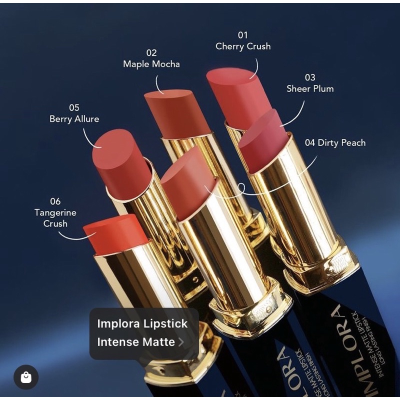 Implora Intense Matte Lipstick/Lipstik Implora Murah/Lipstick Implora Original