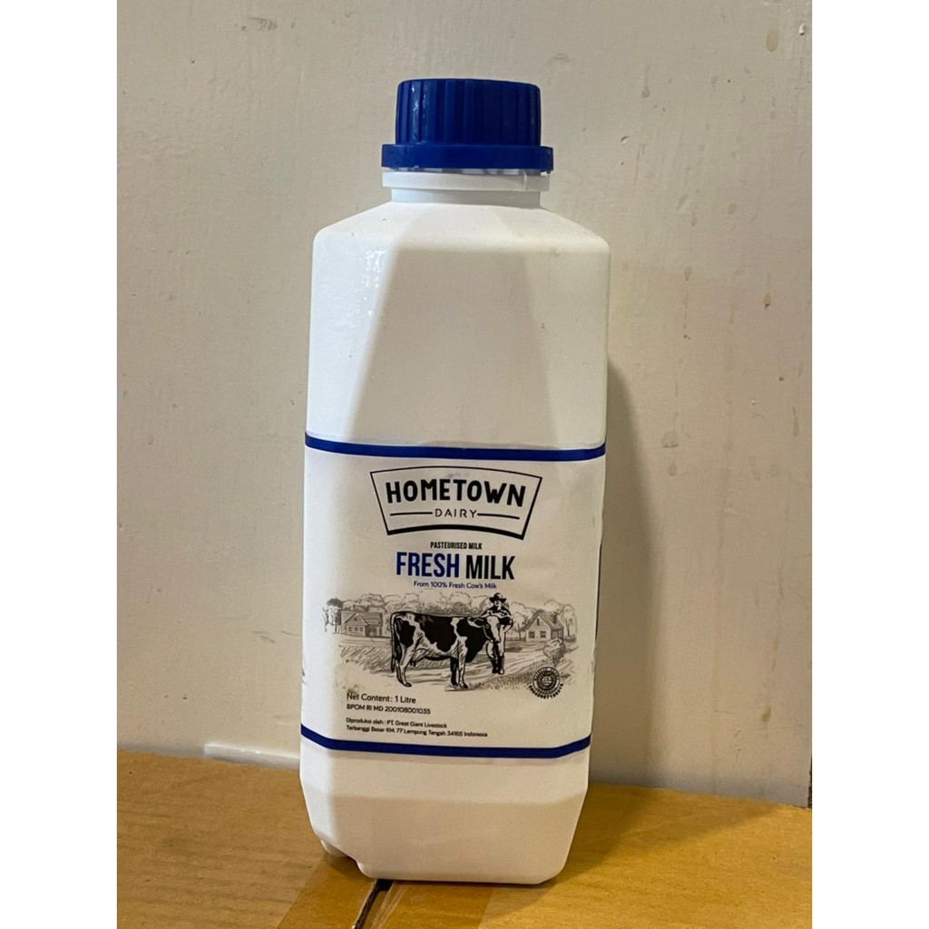 

Susu Hometown 1L | Premium Fresh Milk Home Town Susu Sapi Murni Segar