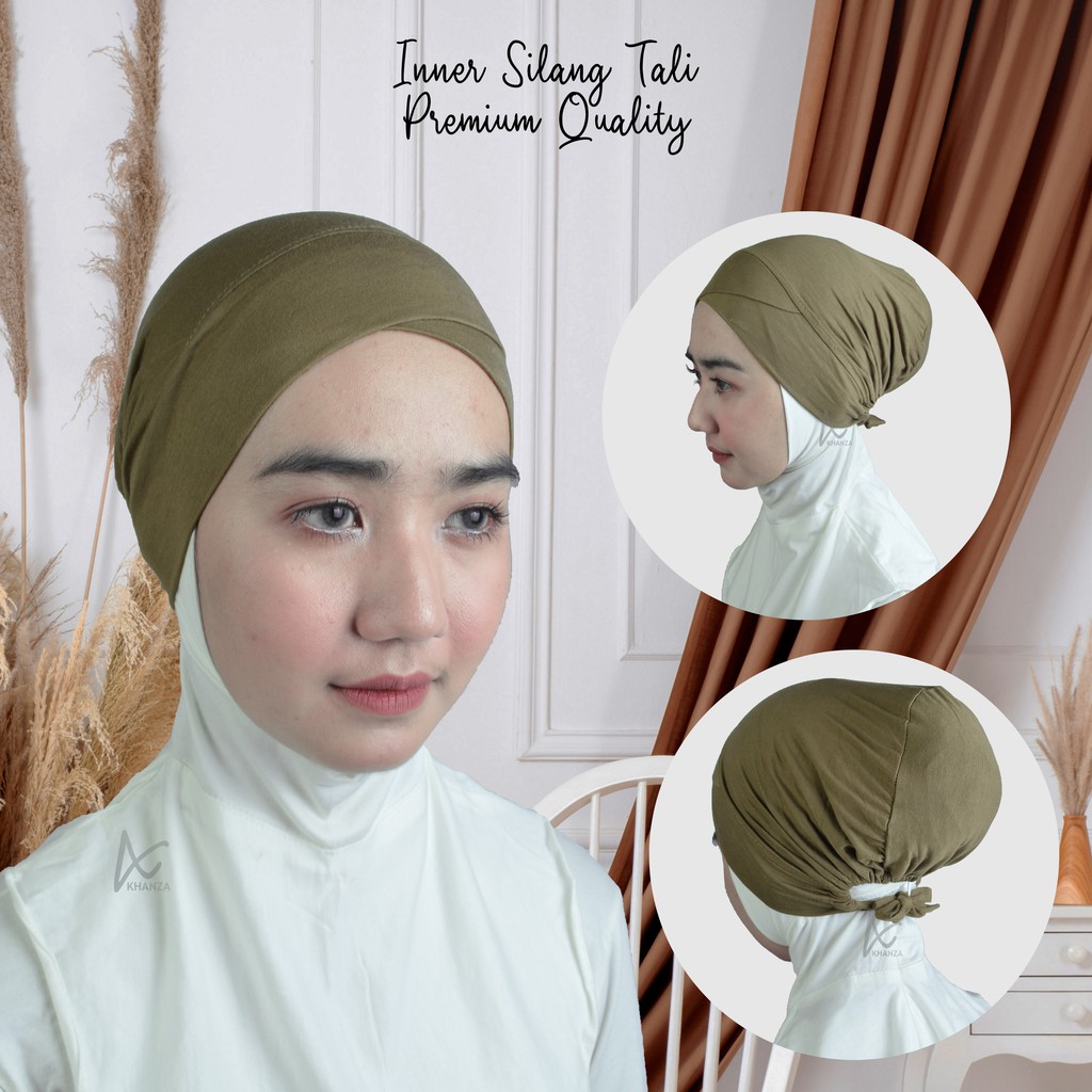 INNER TURKY BASIC SILANG RAYON//CIPUT POLOS SILANG SILANG TALI PREMIUM//DALAMAN HIJAB