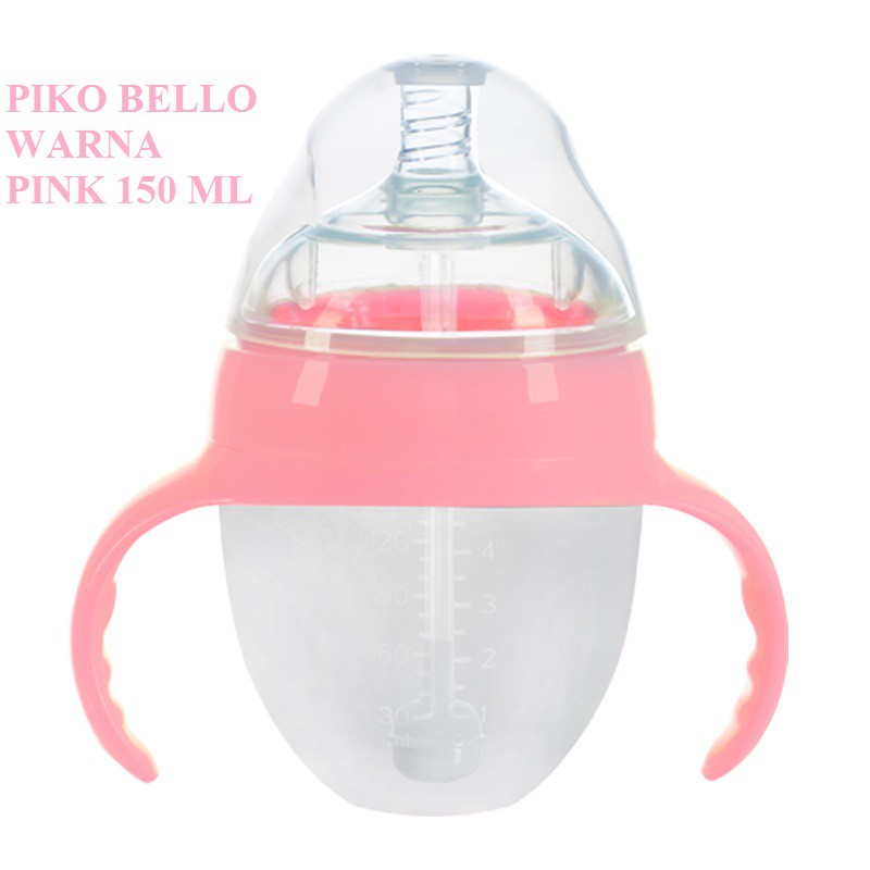 PIKO Bello Botol susu Bayi Anak Silikon silicon anti KOLIK PIKOBELLO