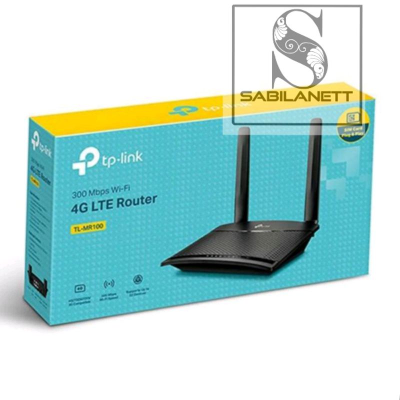 Router 4G Tp Link MR100 SIM Card