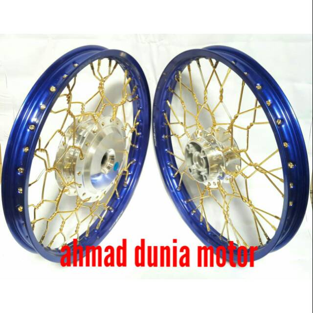 Velg jari jari honda beat model stel kepang ring 17.