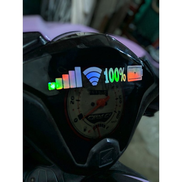 cutting stiker notifikasi hp#hologram