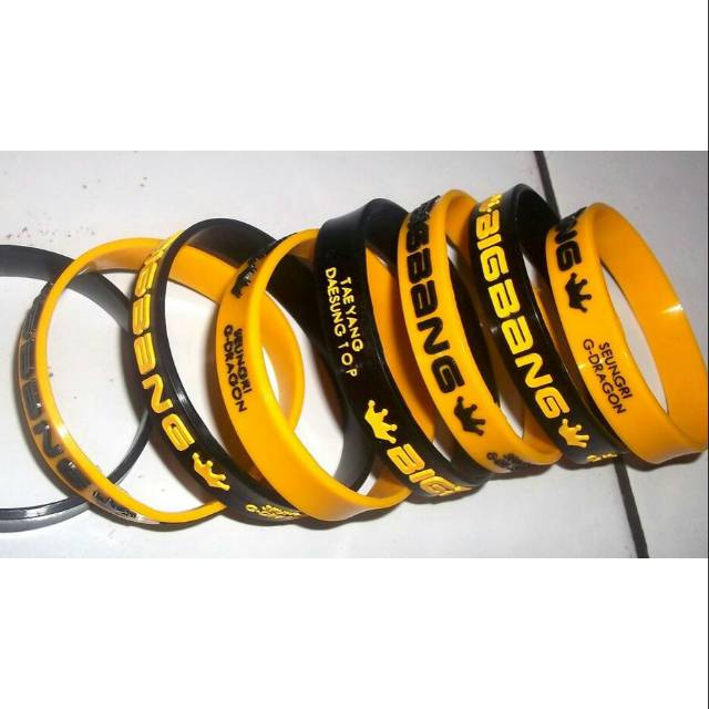 Gelang bigbang kpop wristband