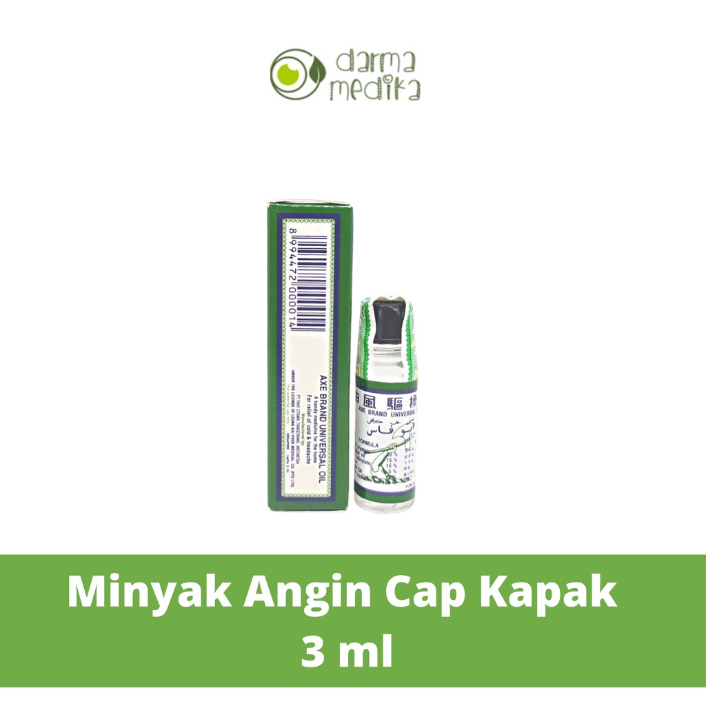 Minyak Angin Cap Kapak 3ml 3 ml MURAH