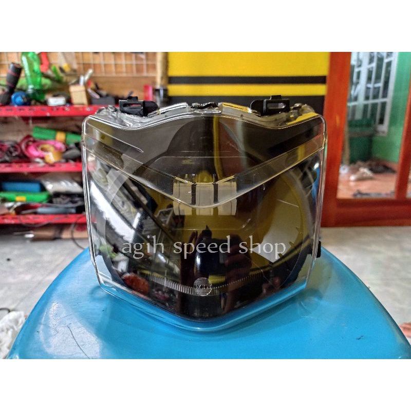 lampu depan daymaker beat karbu