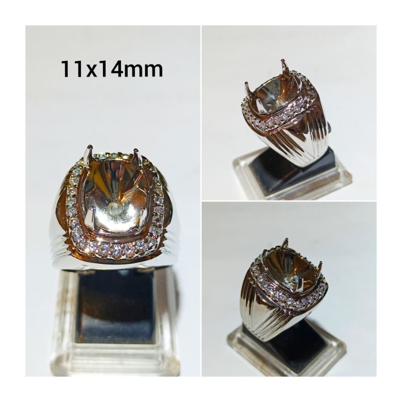 CINCIN / EMBAN / RING ALPAKA SUPER 11x14mm