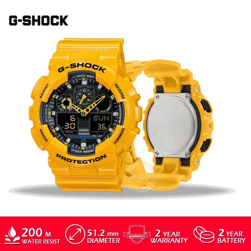 Casio G-Shock GA-100A-9ADR /GA100A9ADR /GA-100A Original