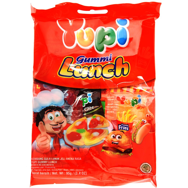 

Yupi Gummy Lunch 95g ACCJKT