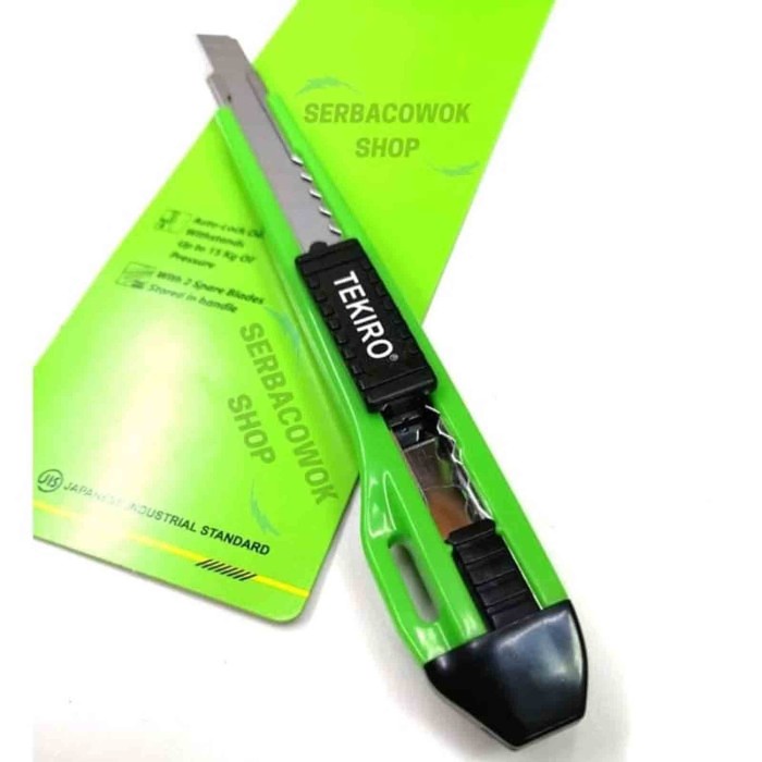 

Hari Ini Cutter / Pisau Cutter Kecil 9Mm + 2 Mata Pisau Tekiro Gt-Pc1561 Murah