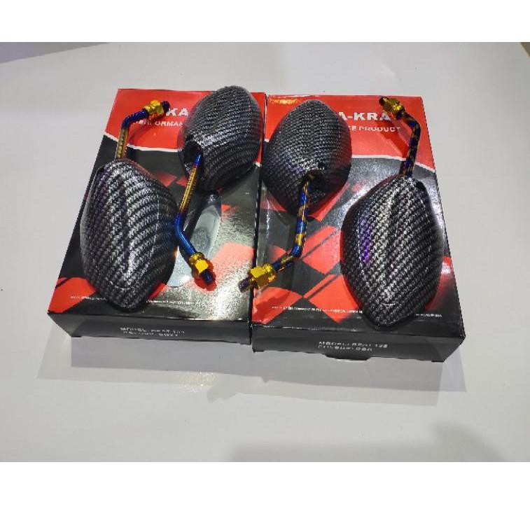 KACA SPION MOTOR BEAT FI KARBON 2TONE VARIASI / SPION BEAT KARBON / SPION BEAT VARIASI N10A