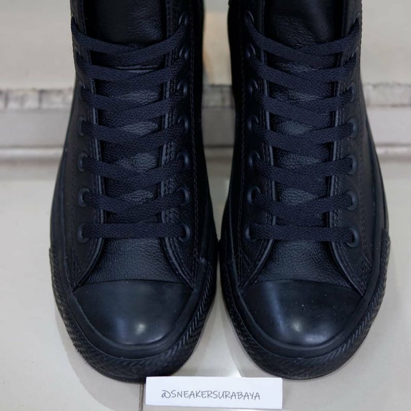 Converse Chuck Taylor Hi Mono Black Leather