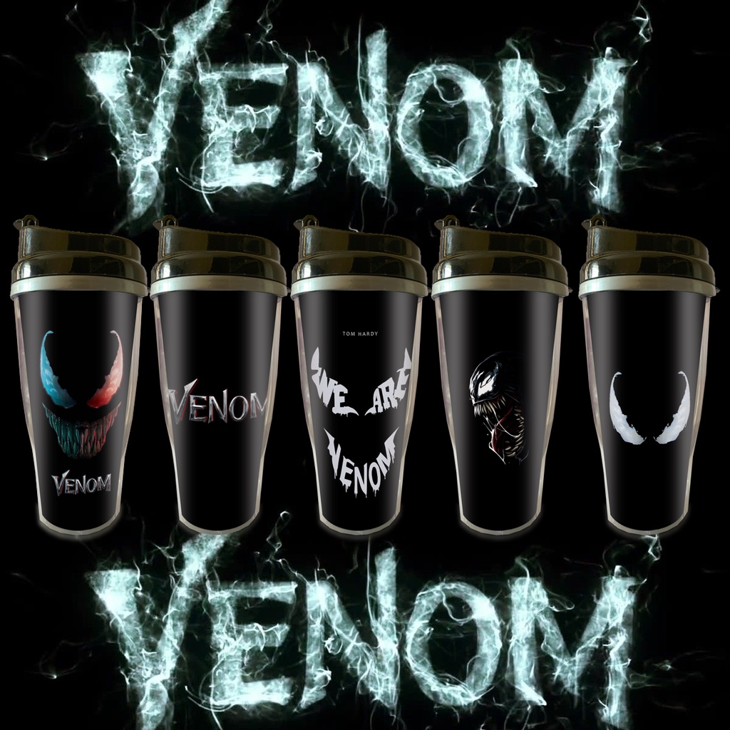 Tumbler VENOM / Tumbler Custom Insert Paper / Tumbler Avenger / Tumbler Anak / Botol Minum Anak / Tu