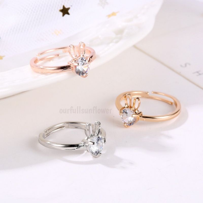 Cincin Kelinci Jaemin Doyoung NCT Bunny Ring