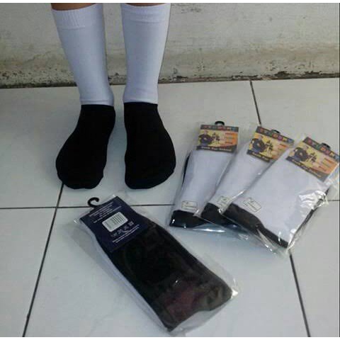 KAUS KAKI SD SMP SMA HITAM PUTIH/Kaus kaki spandek/kaus kaki anak/kaus kaki sekolah/kaus kaki pria/kaus kaki wanita