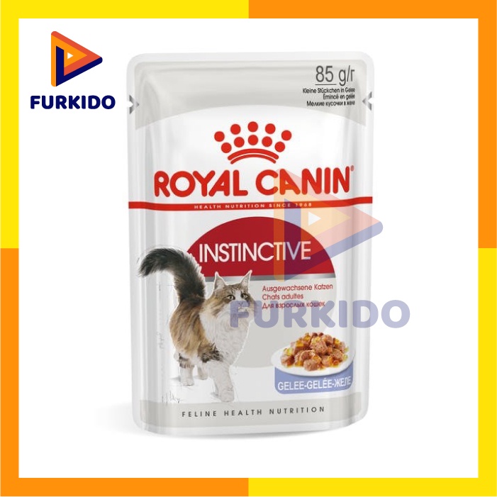 Royal Canin Wet Food Instinctive Jelly Adult 85 Gr