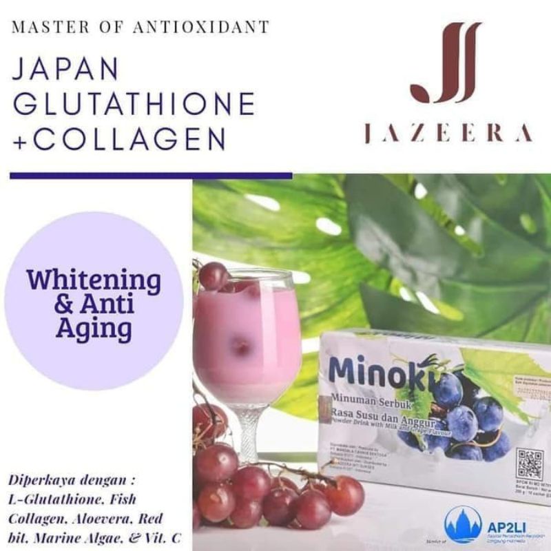 

minoki collagen Jazeera whitening collagen