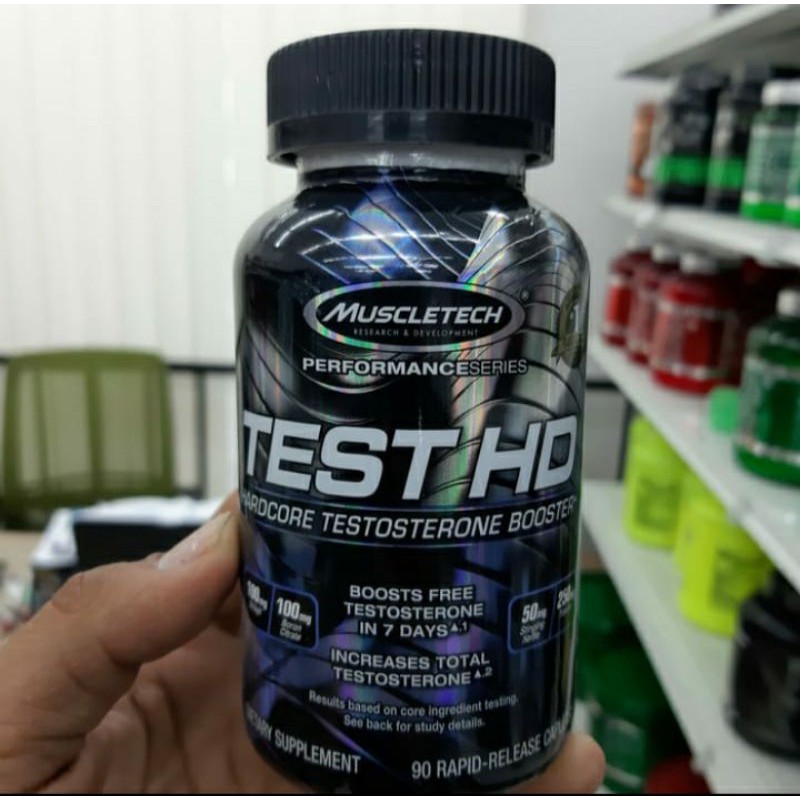 test hd hardcore testoterone booster 90 capsul original import