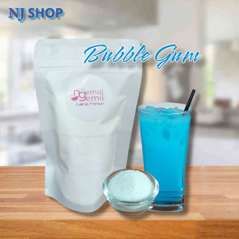 

[Powder Drink] - Bubuk Minuman Rasa Bubble Gum / Serbuk Minuman Kekinian / Powder Drink Kualitas Premium