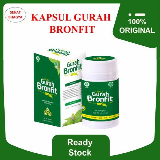 Obat Paru-Paru, TBC, ISPA, Batuk Menahun Herbal Gurah Bronfit Naturafit Asli