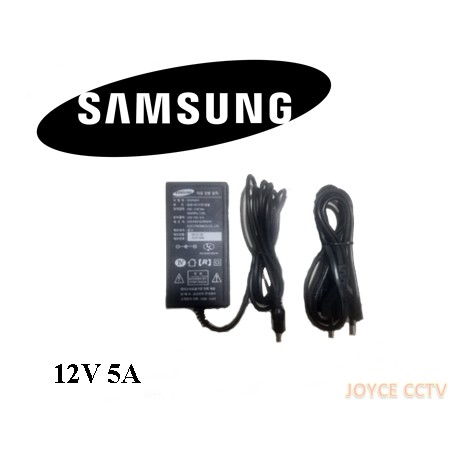 ADAPTOR 12V 5A SAMSUNG + KABEL POWER