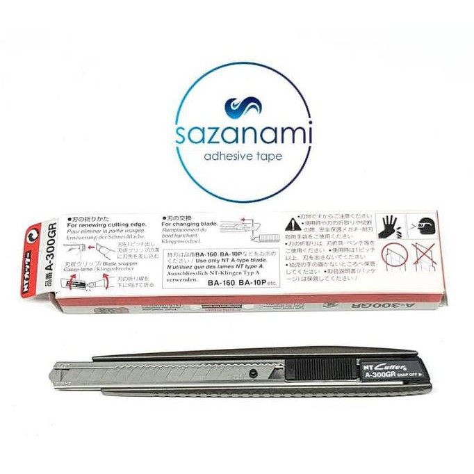 

Pisau Kater NT CUTTER A-300GR Original Jepang Body Besi Made In Japan Original