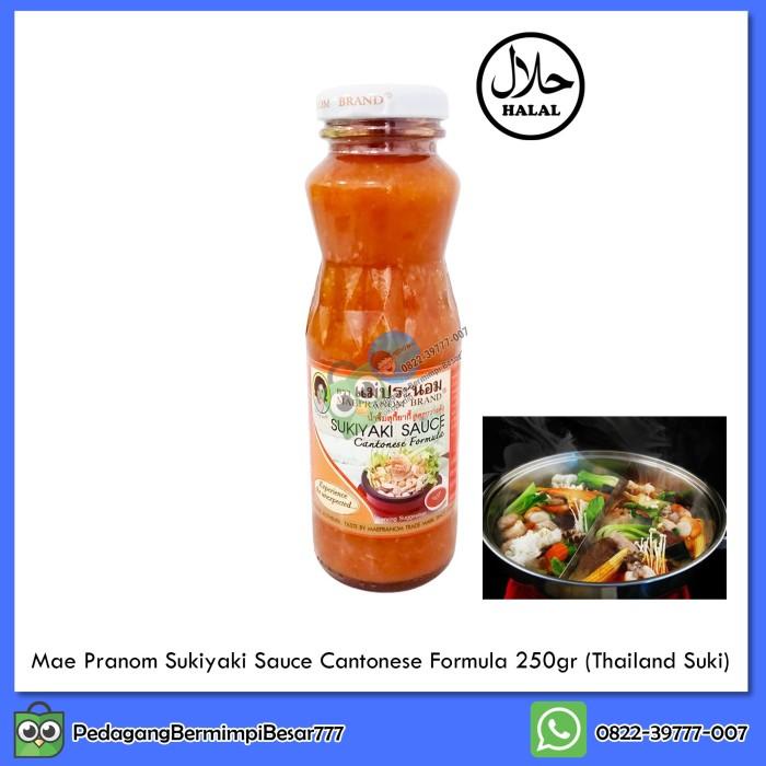 

Maepranom Sukiyaki Sauce Cantonese 250gr | Saus Sukiyaki Thailand Best Seller