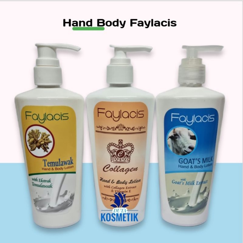 HAND &amp; BODY FAYLACIS 3 VARIAN BPOM 250ml