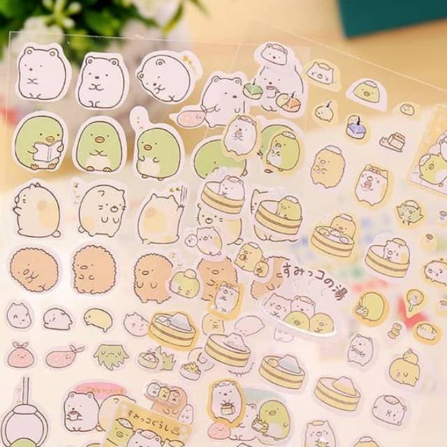 

WASHI MEMO DIARY PLANNER NOTE STICKER SUMIKKOGURASHI KAWAII