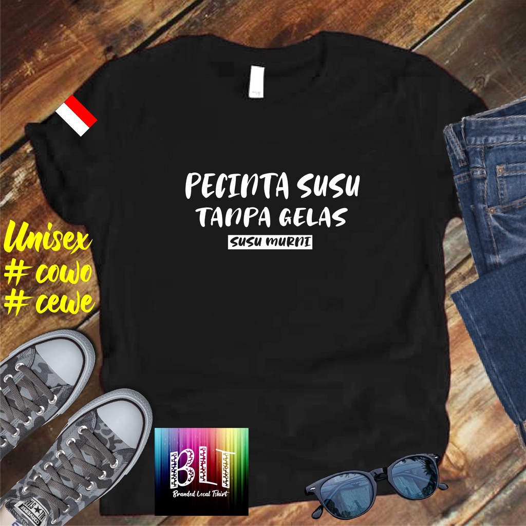 Cod/Kaos Pecinta susu bendera/Kaos Terlaris Kualitas Terjamin Kaos Pria Distro Hits2022/Kaos Murah Kaos Cotton 30s Kaos katun/Kaos Bergambar Kaos Distro Kaos Pria Dan Wanita Kaos Kata2 Lucu Kaos Viral/Kaos Promo/Best Seller