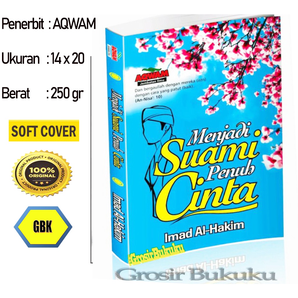 Buku Menjadi Suami Penuh Cinta - Karya Imad Al Hakim – AQWAM