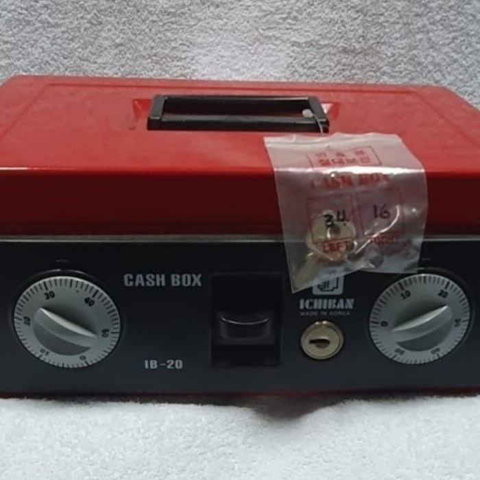 

ICHIBAN IB20 CASHBOX / KOTAK SAVE CASH BOX / TEMPAT UANG BRANKAS IB 20