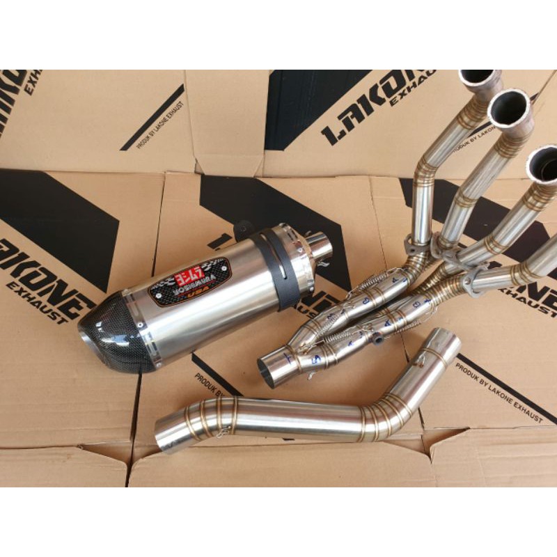 KNALPOT RACING YOSHIMURA R77 Half CARBON FULLSYSTEM ZX25R ZX 25R ZX25 R