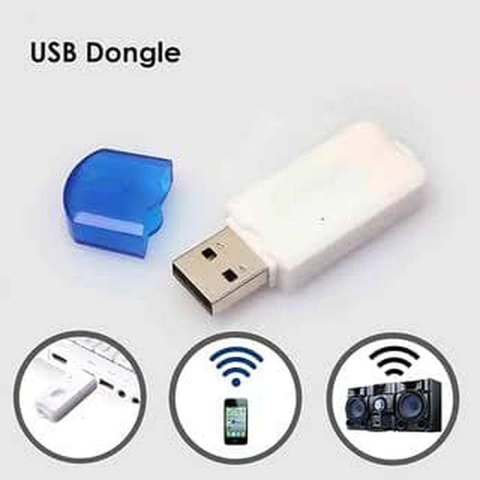 USB Dongle Wireless Adapter Audio Receiver Tanpa Kabel New