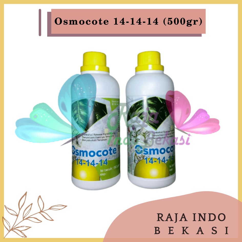 Osmocote 14-14-14 500 Gr Pupuk Slow Release Pertumbuhan Daun Seimbang Osmocote 141414 Pupuk Dekastar Seimbang