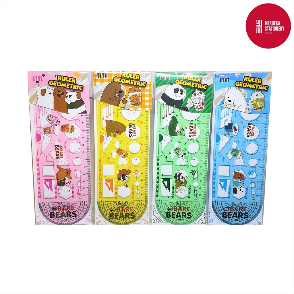 

Penggaris/Pengaris/Mistar/Ruler Plastik/Plastic Sablon/Cetakan Bangun Datar 1111