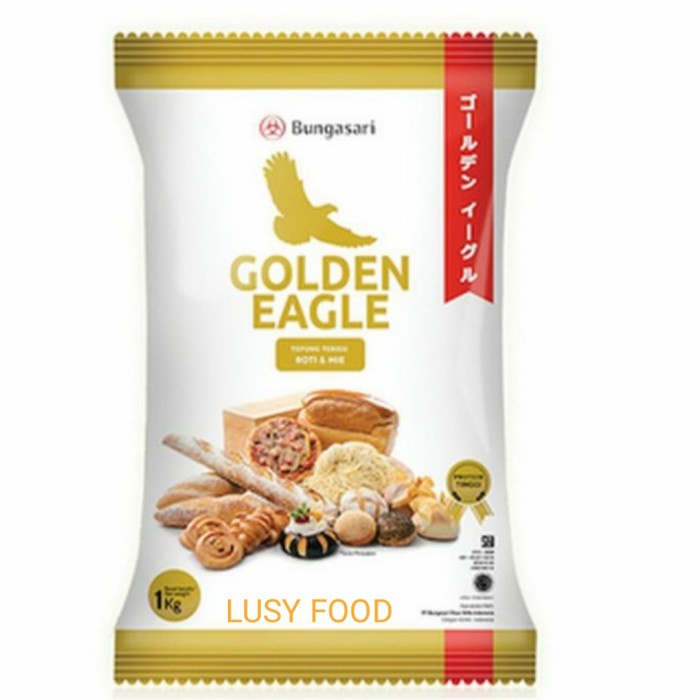 

Golden Eagle Terigu protein tinggi 1kg