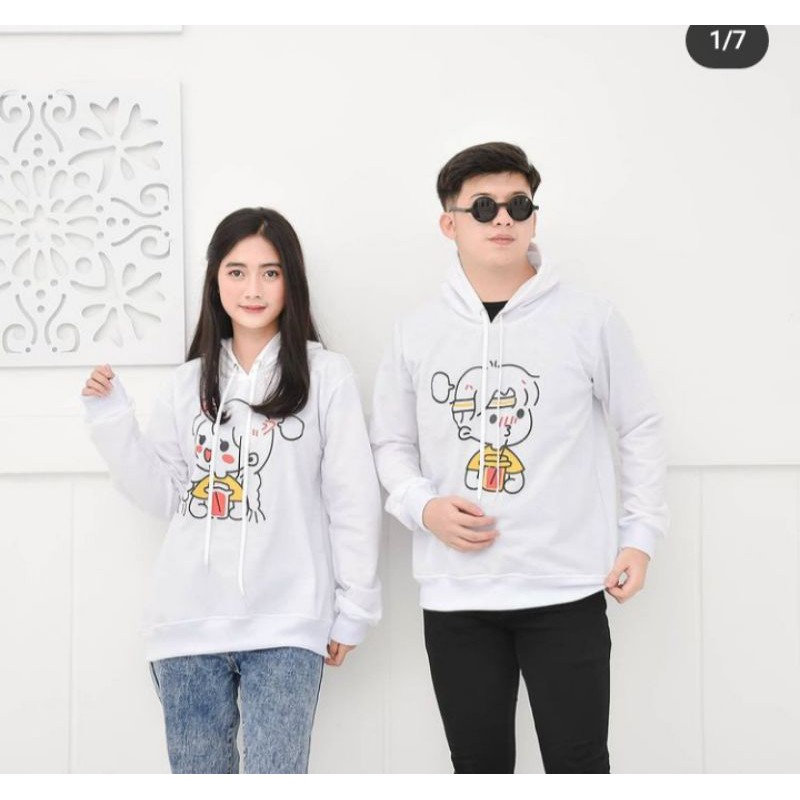 CARTOON COUPLE  SWEATER
