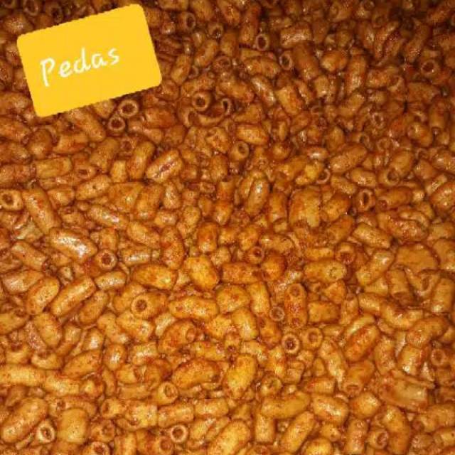 

Makaroni bantet / makaroni pedas / cemilan pedas / makanan ringan