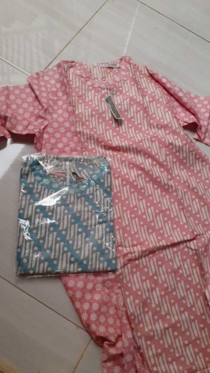 Dress Batik Tunik Soft Alana