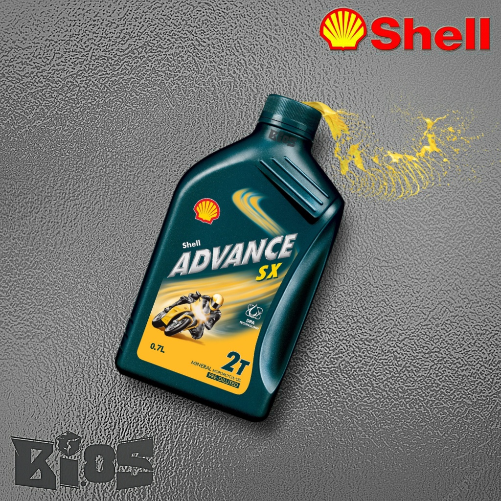 SHELL ADVANCE SX 2T OLI SAMPING