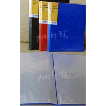 

☇ ATK0103PR 40lbr A4 Clear Holder Sheet Pronto buku map plastik file - Random Acak ✩