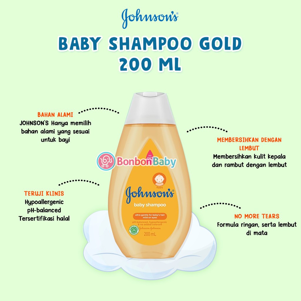 Johnson's Baby Shampoo 200ml