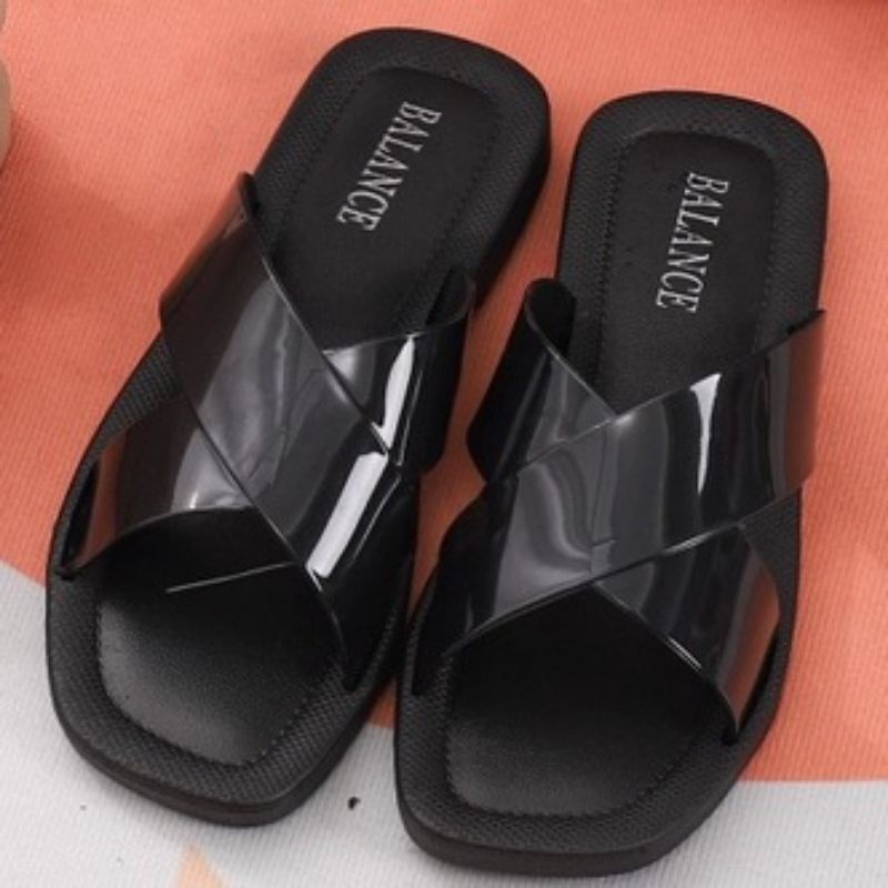 Sandal Wanita Kokop BALANCE Import Tali Silang Nyaman Empuk Anti Selip Modis dan Trendy